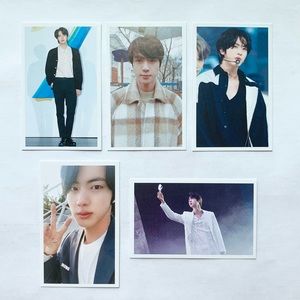 Jin Seokjin BTS Bangtan Boys Photocards Lot of 5